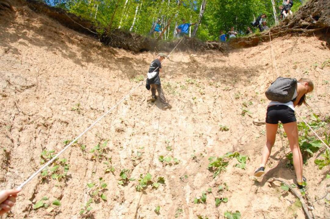 Jaunųjų sportininkų stovykloje - pliūpsnis adrenalino