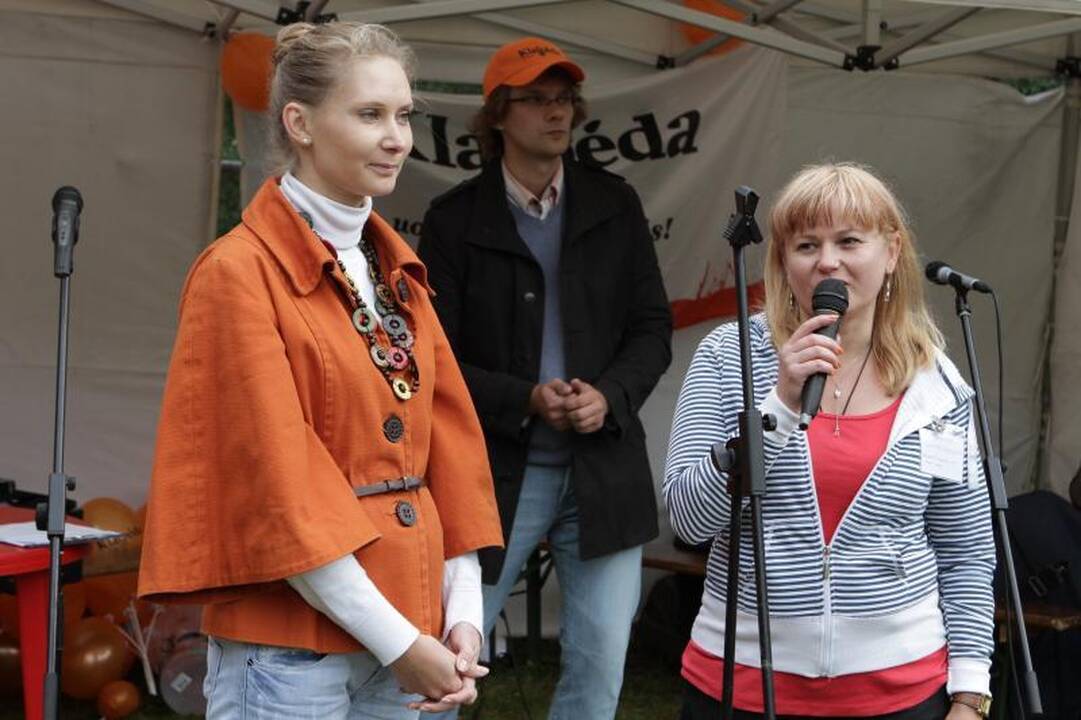 Šeimos laisvalaikį leido Rudens linksmybių šventėje