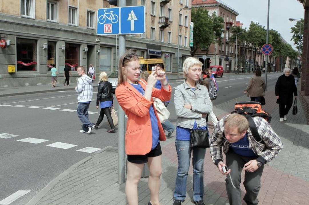 Klaipėdiečiai protestavo prieš Darbo kodekso pataisas