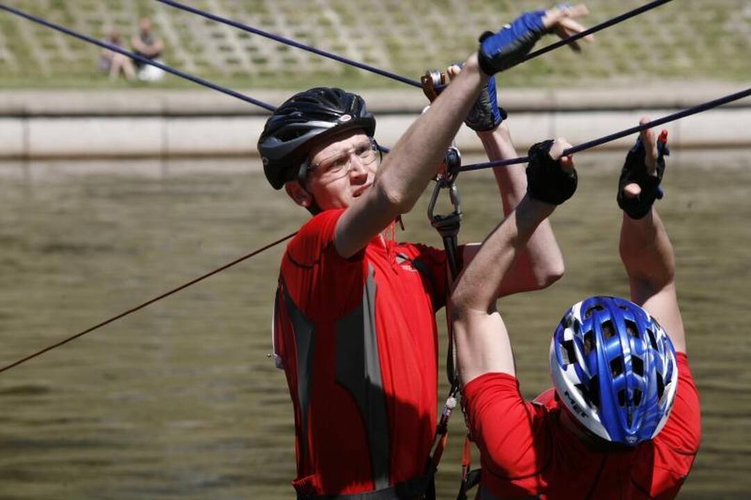 „Vilnius Challenge“: žeme, vandeniu ir dangumi
