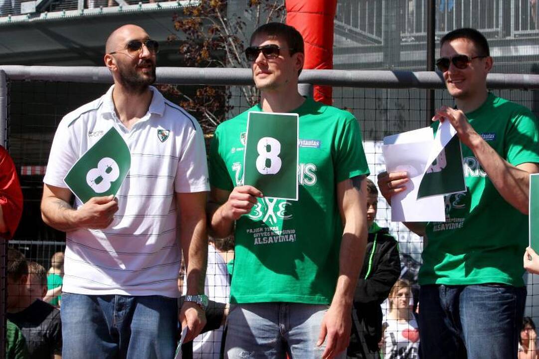 Kaune startavo „Žalgirio“ gatvės krepšinio turnyras