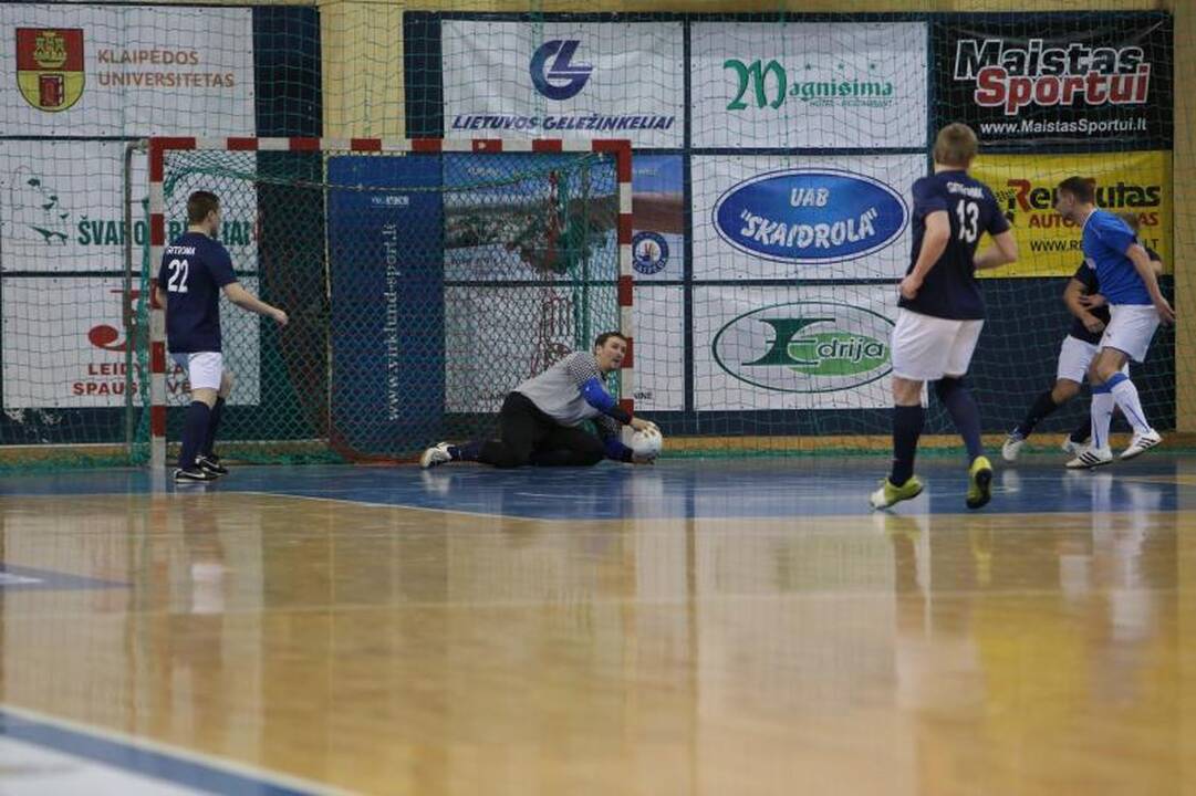 Klaipėdos salės futbolo čempionė – KU komanda