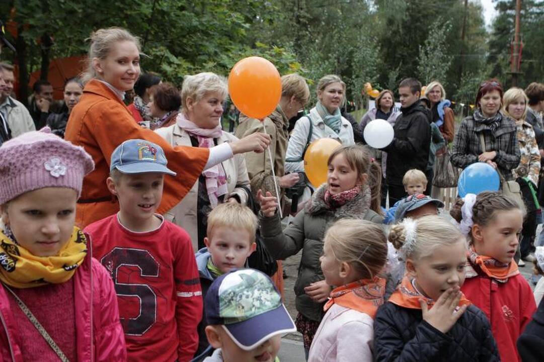 Šeimos laisvalaikį leido Rudens linksmybių šventėje