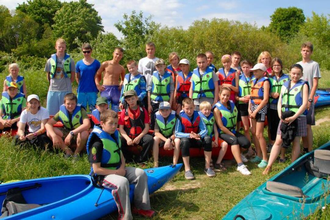 Jaunųjų sportininkų stovykloje - pliūpsnis adrenalino