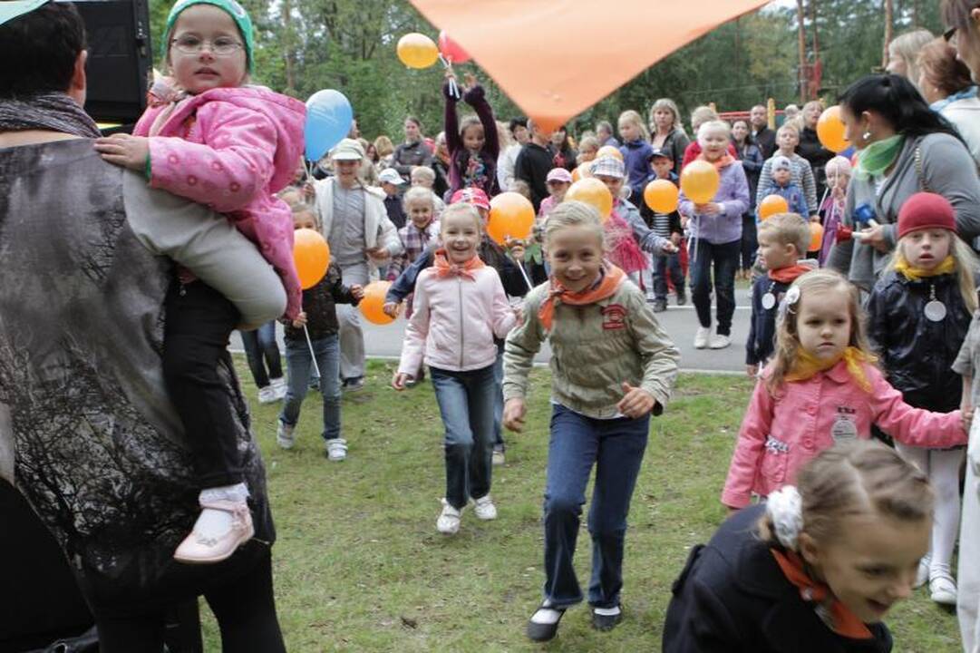 Šeimos laisvalaikį leido Rudens linksmybių šventėje