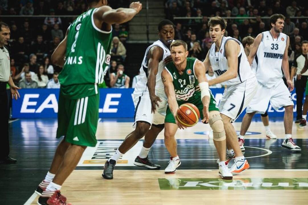 „Žalgiris“ po dramatiškos kovos palaužė „Triumph“ (komentarai)