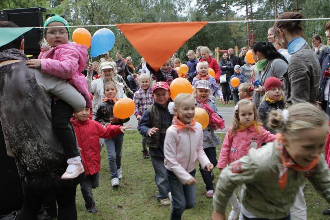 Šeimos laisvalaikį leido Rudens linksmybių šventėje
