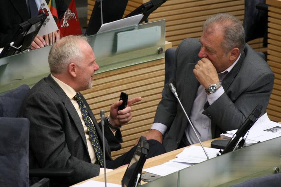 Mirė Seimo narys Julius       Veselka   