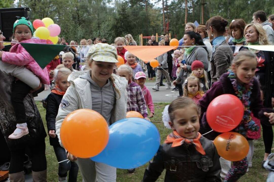 Šeimos laisvalaikį leido Rudens linksmybių šventėje