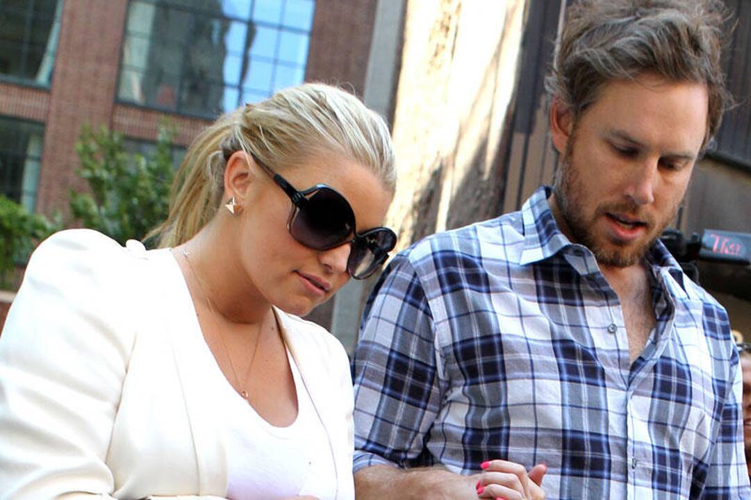 Dainininkė Jessica Simpson laukiasi kūdikio