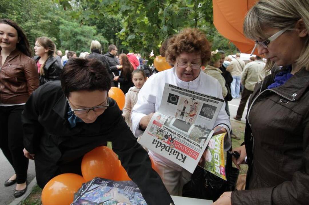 Šeimos laisvalaikį leido Rudens linksmybių šventėje