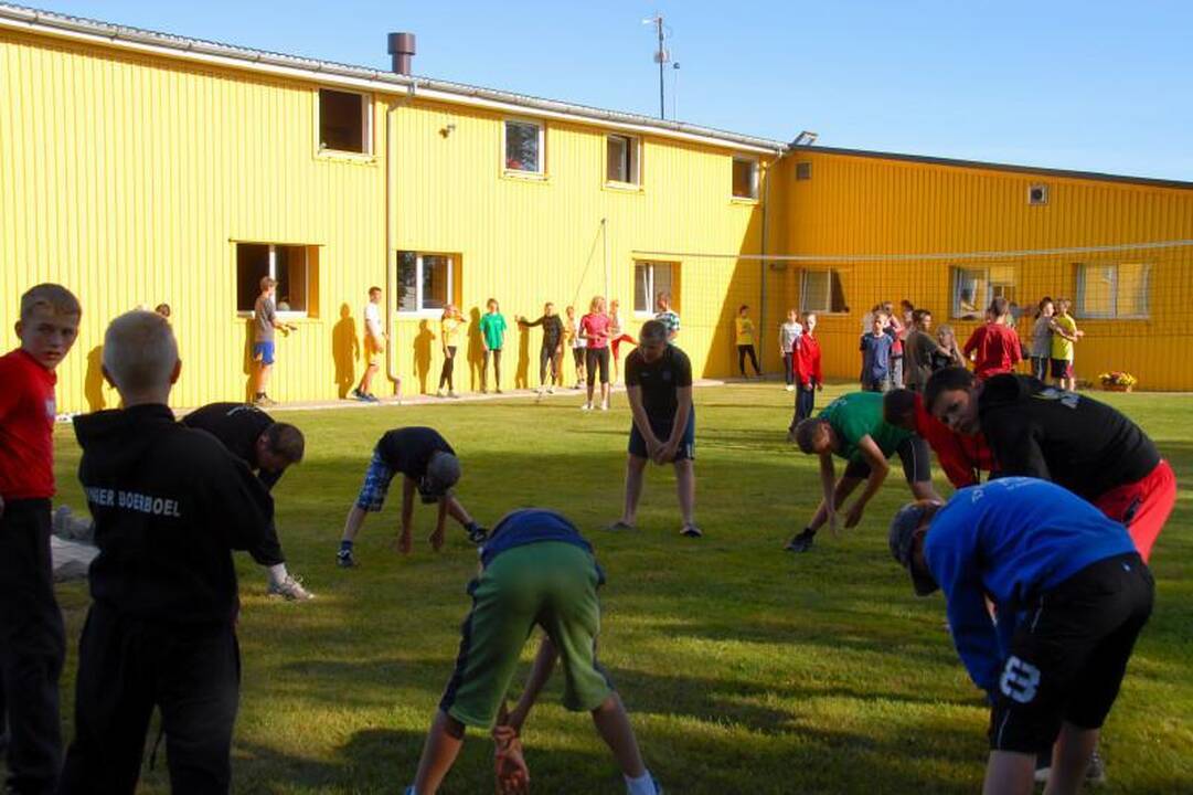 Jaunųjų sportininkų stovykloje - pliūpsnis adrenalino