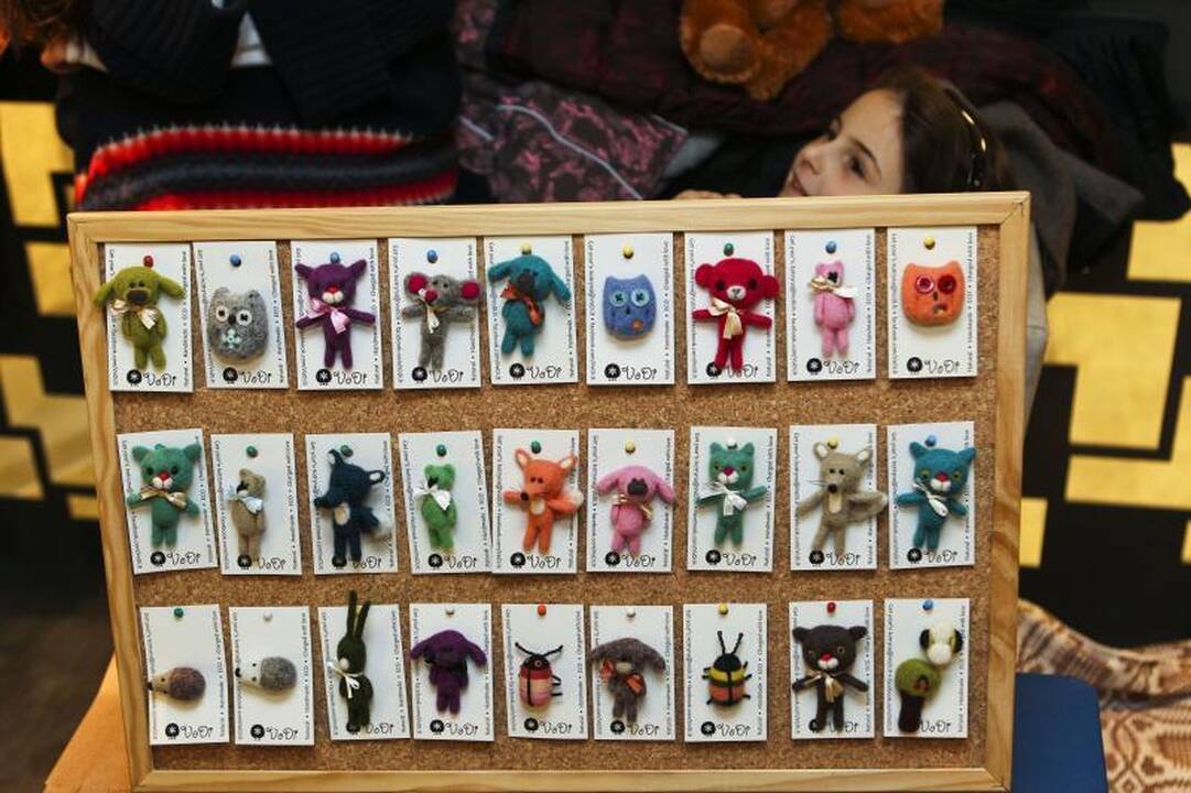 Kūrybinių smulkmenų mugėje – originalios Kalėdų dovanos