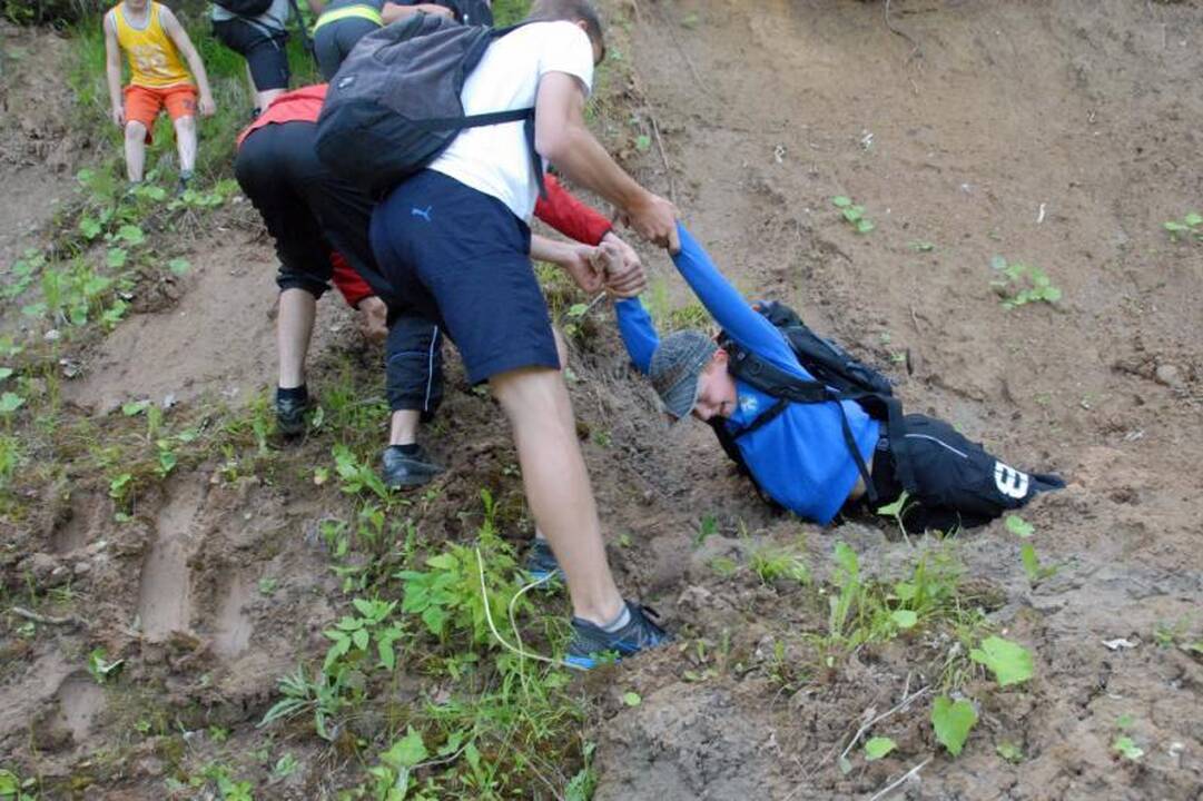 Jaunųjų sportininkų stovykloje - pliūpsnis adrenalino