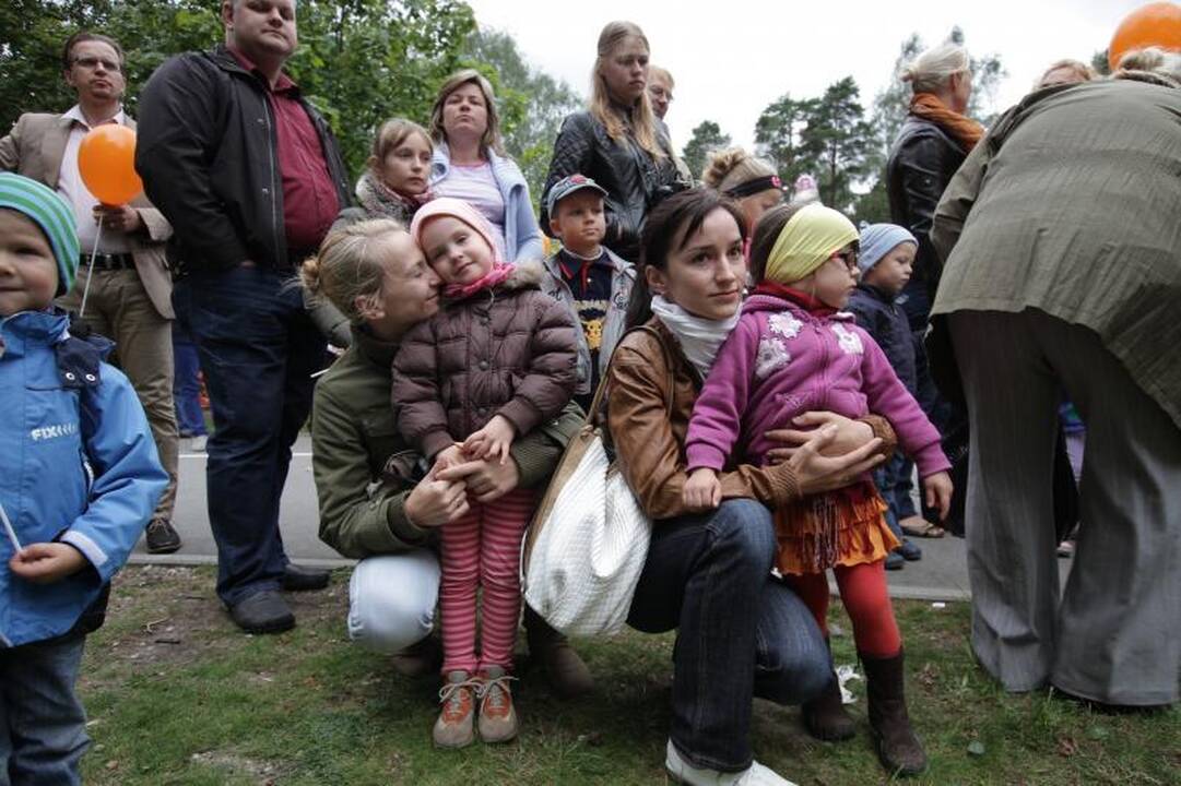 Šeimos laisvalaikį leido Rudens linksmybių šventėje