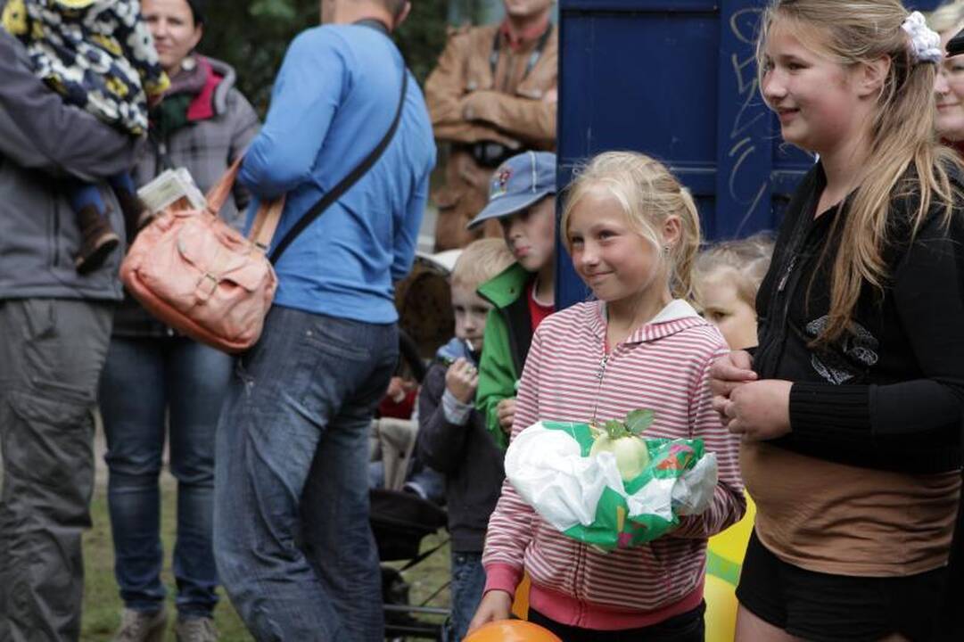 Šeimos laisvalaikį leido Rudens linksmybių šventėje