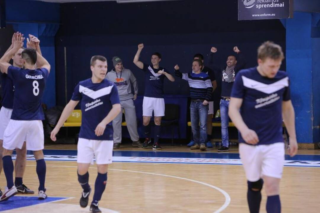 Klaipėdos salės futbolo čempionė – KU komanda