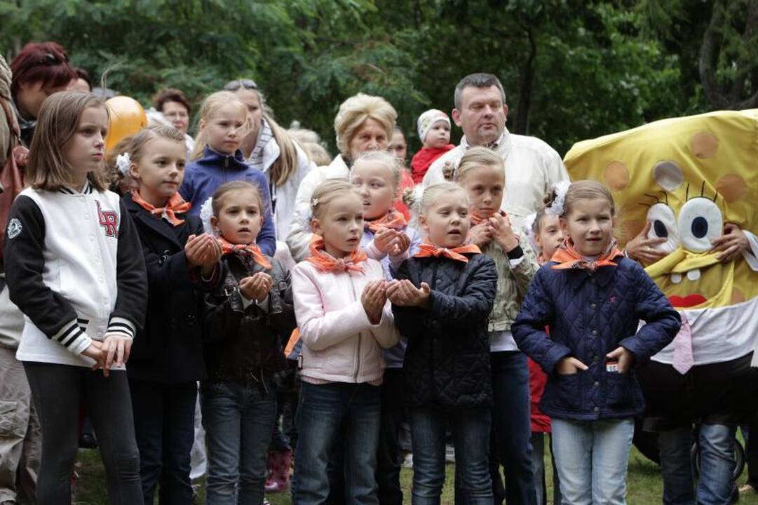 Šeimos laisvalaikį leido Rudens linksmybių šventėje