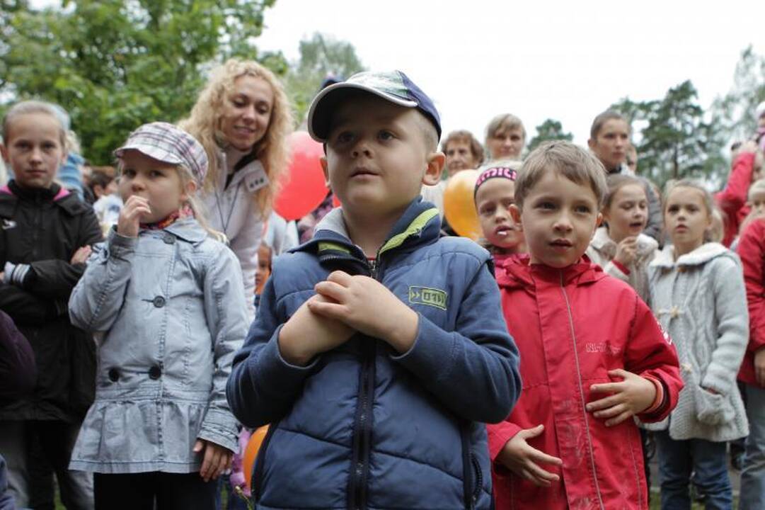 Šeimos laisvalaikį leido Rudens linksmybių šventėje