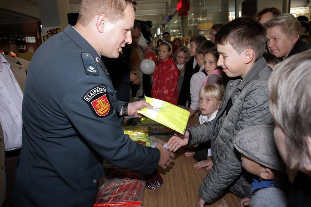 Uostamiesčio moksleiviams – policijos šventė