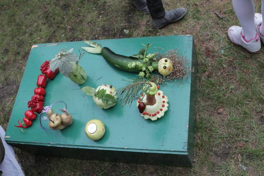 Šeimos laisvalaikį leido Rudens linksmybių šventėje
