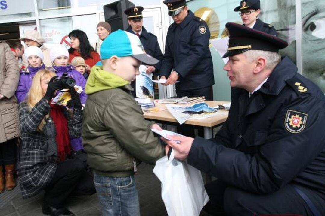Šv. Florijono dieną Klaipėdos ugniagesiai šventė kukliai