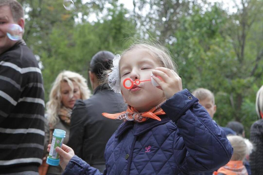 Šeimos laisvalaikį leido Rudens linksmybių šventėje