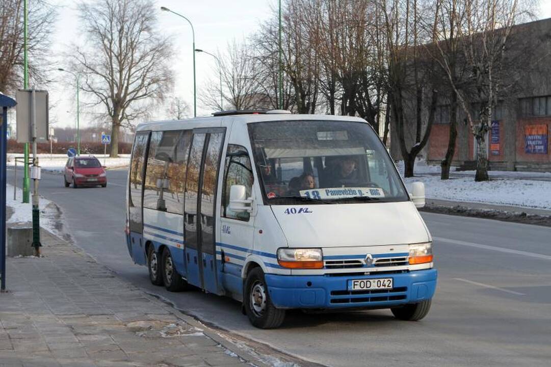 Mažieji autobusai Klaipėdoje važiuos ir kitą savaitgalį