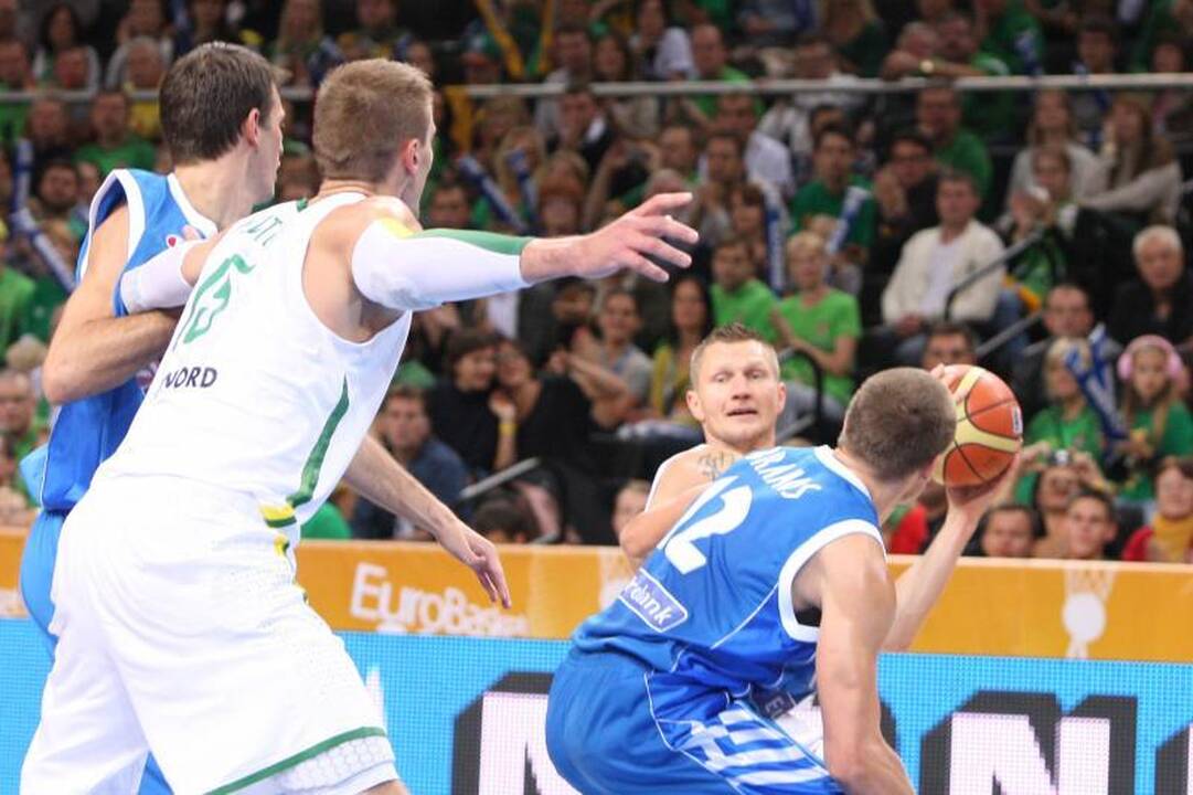 Lietuviai Europos čempionatą baigė dramatiška pergale