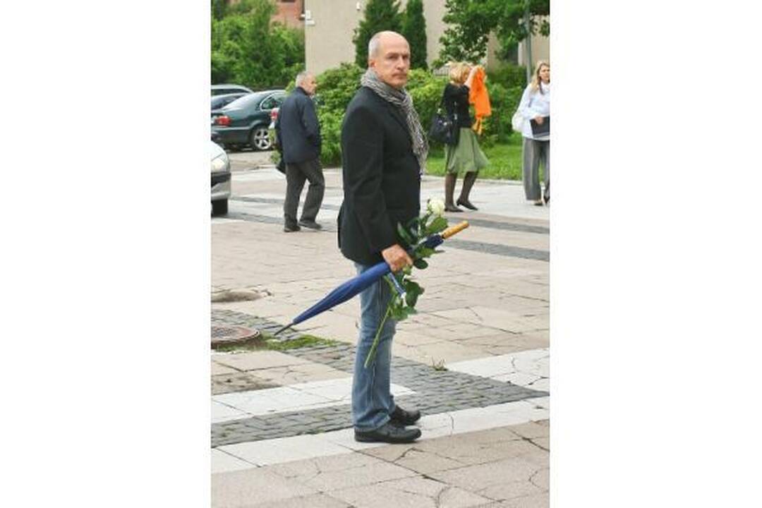 Sostinės Antakalnio kapinėse palaidotas kompozitorius G.Abarius