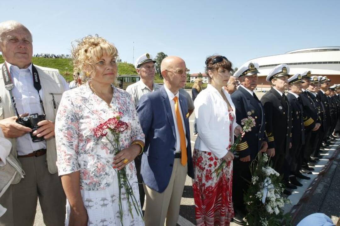 Prezidentė D.Grybauskaitė dėkojo Klaipėdos jūrininkams