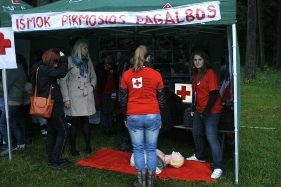 Rugsėjo 1-osios šventė Vingio parke dalyvių antplūdžio nesulaukė 