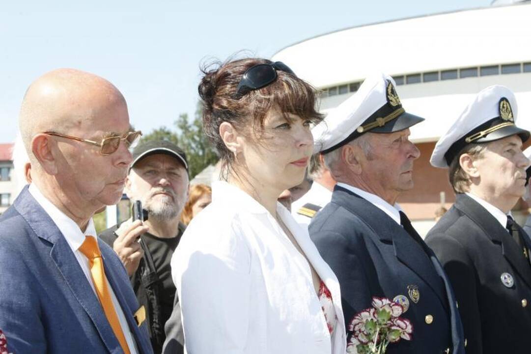 Prezidentė D.Grybauskaitė dėkojo Klaipėdos jūrininkams