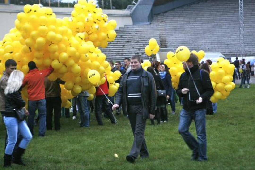 Rugsėjo 1-osios šventė Vingio parke dalyvių antplūdžio nesulaukė 