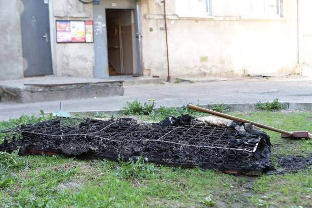 Klaipėdoje gaisre žuvo žmogus