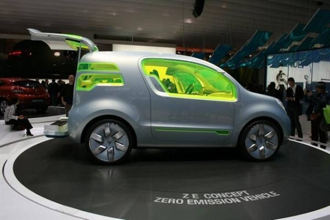 Žaliųjų automobilių simbolis - „nulis"