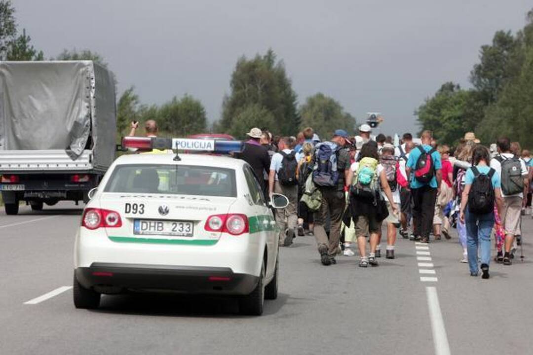 Lenkų maldininkus į Vilnių atvedė istorija