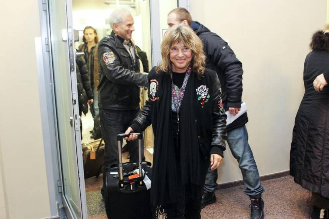 Į Vilnių atvykusi Suzi Quatro tikisi rasti laiko ir apsipirkti