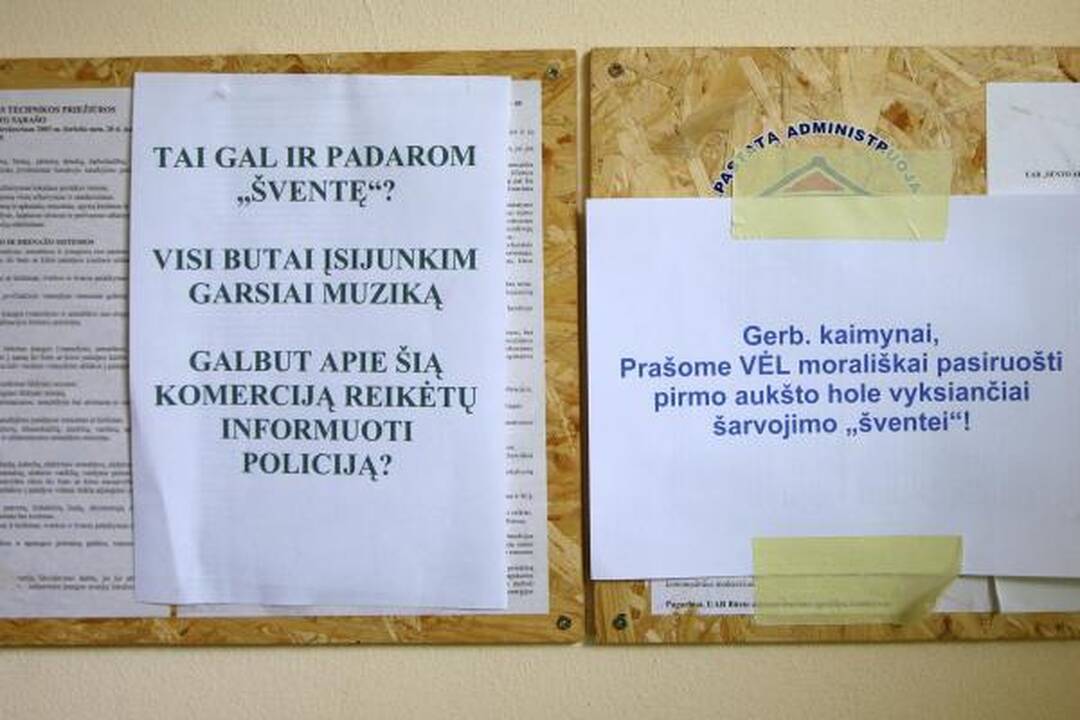 Kauno bendrabučio gyventojų kaimynai - numirėliai