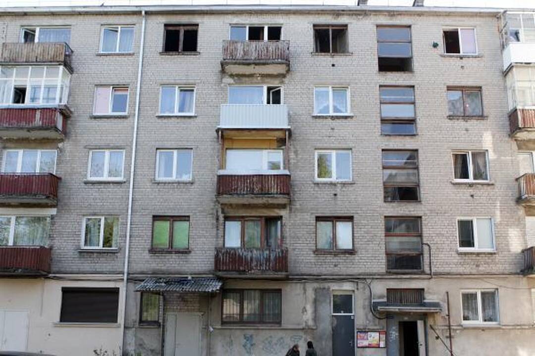 Klaipėdoje gaisre žuvo žmogus