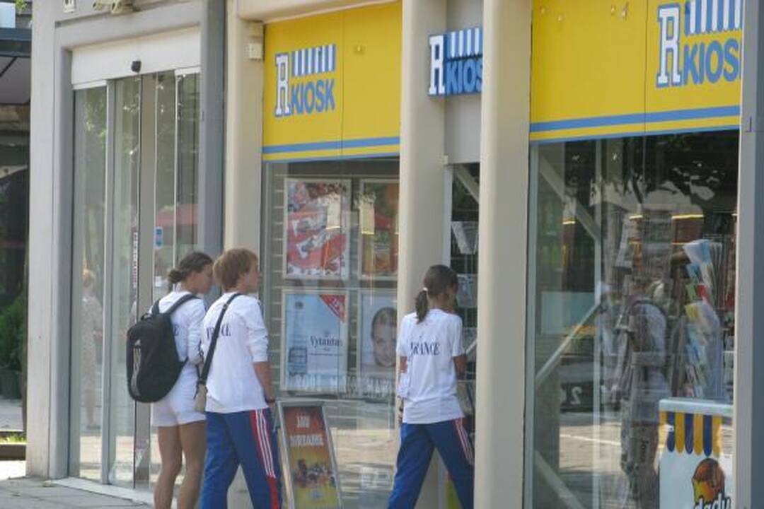 Po miestą pasklido jaunieji lengvaatlečiai