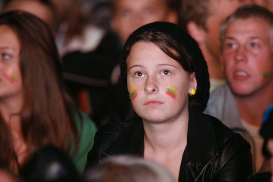 D.Grybauskaitė ragino tikėti Lietuvos rinktinės sėkme