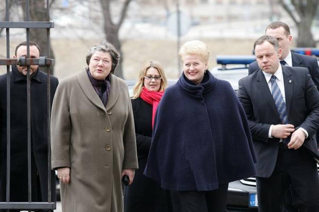 Prezidentė: po eitynių kilusios diskusijos rodo susirūpinimą dėl "agresyvaus nacionalizmo"