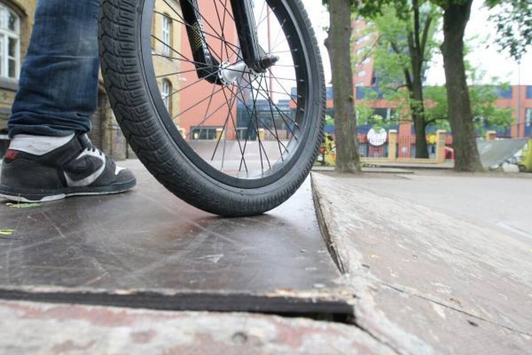 Dėl vienintelio Klaipėdoje skeitparko – paauglių skundai