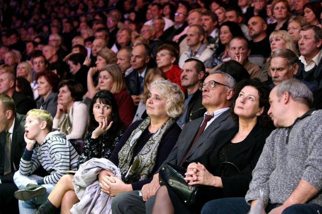 Kauno „Žalgirio“ arenoje – stulbinamo dydžio renginys