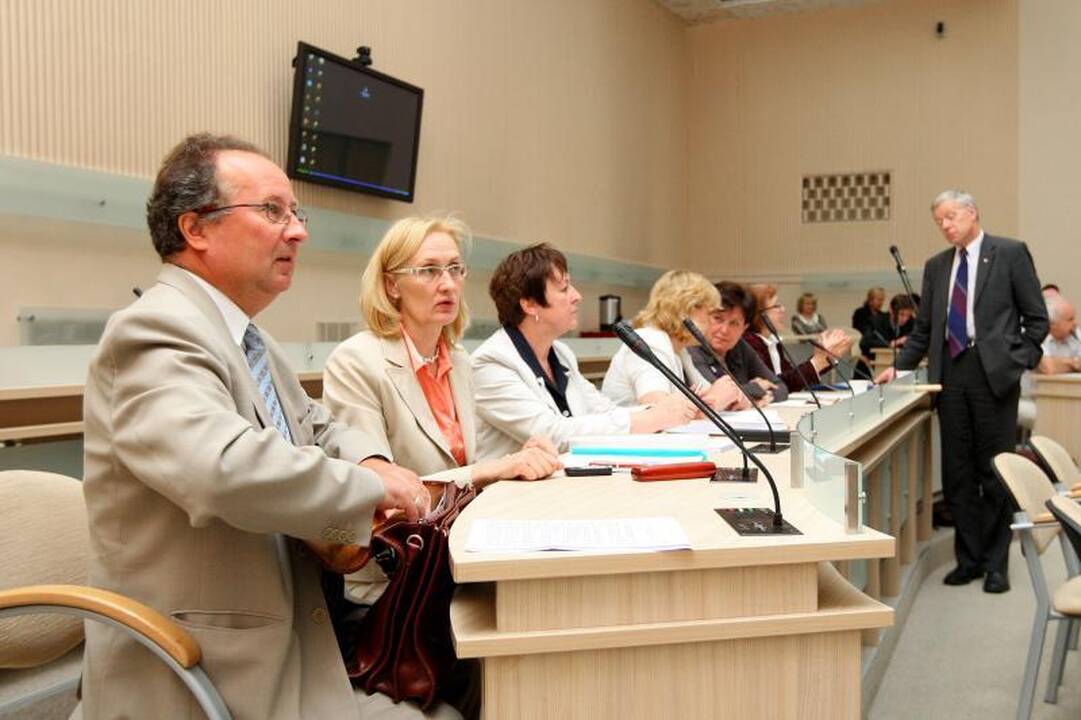 Dėl Kauno mokyklų Seimo nariai ilgai neužtruko
