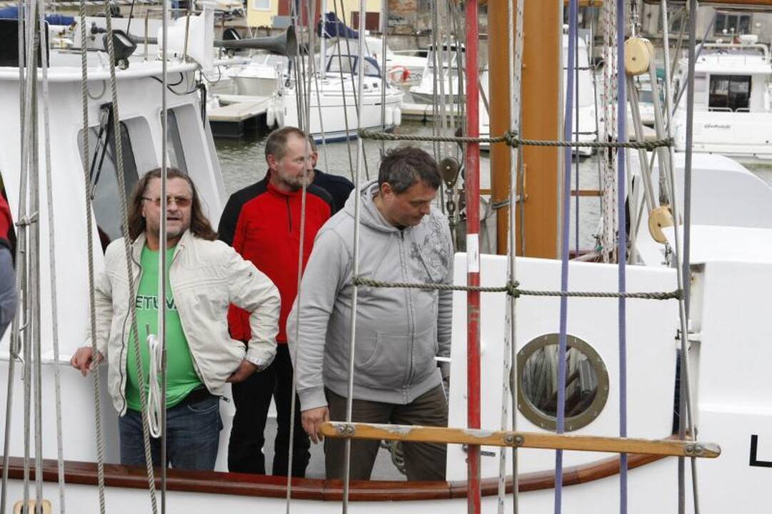 „Vilties misijos 2012“ ekipažas saugiai pasiekė Klaipėdos uostą