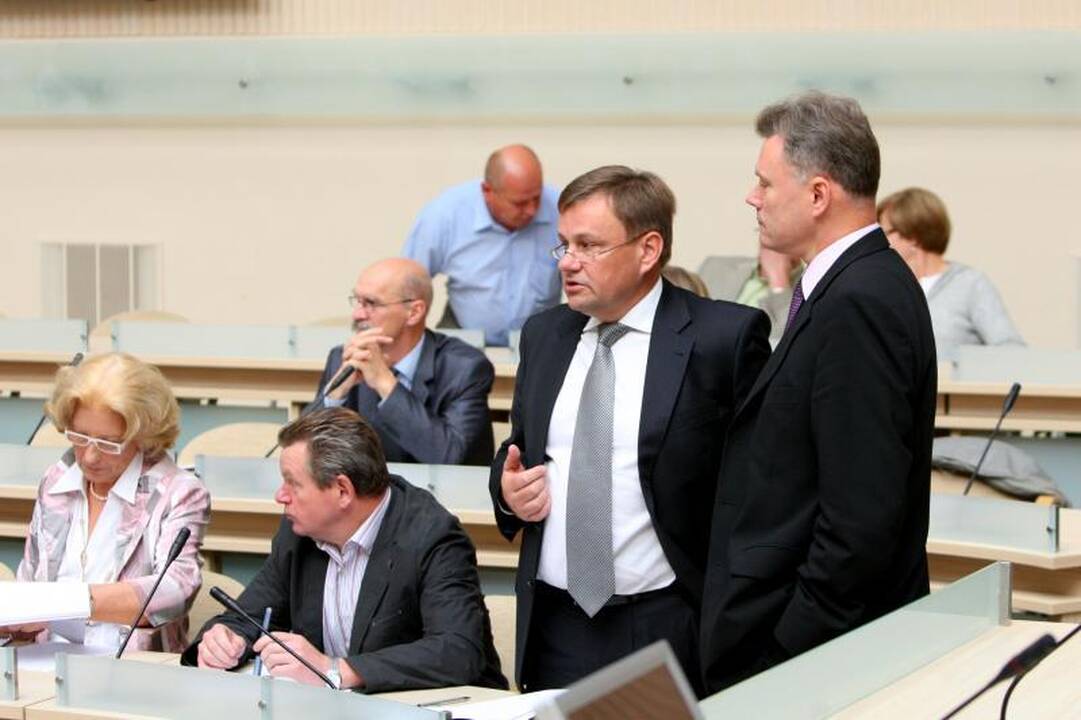Dėl Kauno mokyklų Seimo nariai ilgai neužtruko