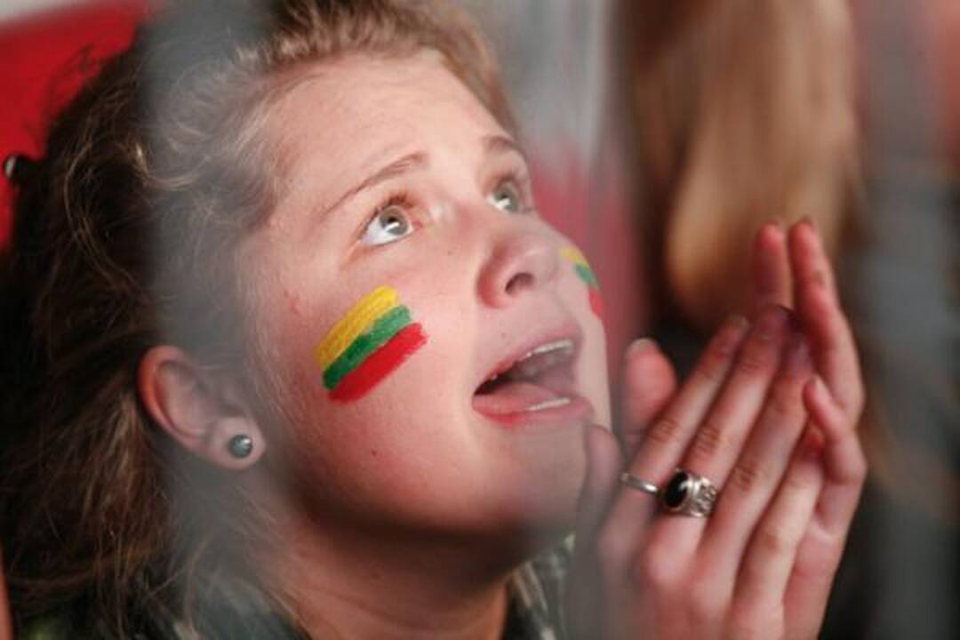D.Grybauskaitė ragino tikėti Lietuvos rinktinės sėkme