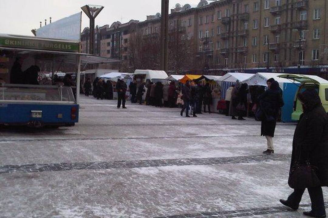 Prie Seimo - kalėdiniai ūkininkų turgeliai